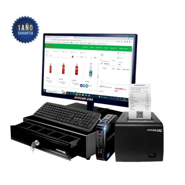 Punto de Venta Led</br>MINIPC13C</br><strong>KITPOS17A</strong>
