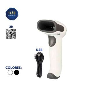 Escáner lector de código de barras y Qr Cable USB<br>SBI03W
