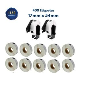 Etiquetas Térmicas Brother </br><strong>DK11204K</strong>