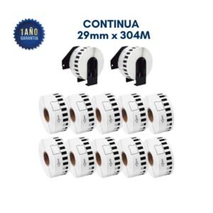 Etiquetas Térmicas Brother </br><strong>DK22210K</strong>